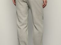 Брюки зауженного кроя с добавлением льна