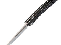 Складной нож Nimo Knives R7 Black, сталь D2, G10