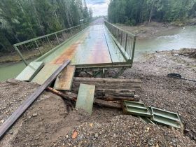 На региональной дороге «Оймякон» ведут восстановительные работы после паводка