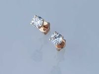 Пусеты из красного золота э0212пс05210202