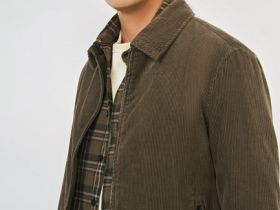 Вельветовая куртка, Бежевый