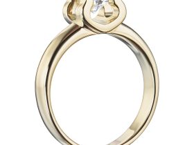 Классическое кольцо из желтого золота э0312кц06200855_white