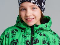 Шапка трикотажная для девочек, 2 шт в комплекте