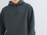 Худи с лёгким пич-эффектом, Серый