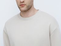 Базовый свитшот, Бежевый