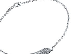 Браслет из серебра с бриллиантом э0601бр07178300