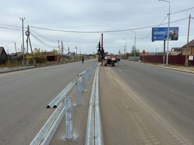 В Якутии завершается укладка асфальта на участке реконструкции автодороги «Нам»