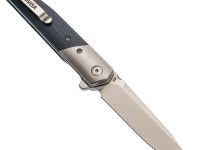 Складной нож Trivisa Leominor-03g, сталь K110, рукоять G10/сталь