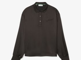 Женская рубашка Lacoste оверсайз