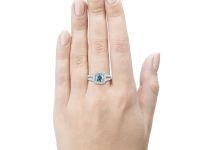 Кольцо из белого золота э0912кц11210955_blue