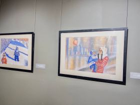 В Якутске открылась выставка художницы-графика Марии Рахлеевой