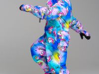 Комбинезон текстильный с полиуретановым покрытием для девочек