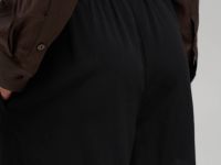 Свободные шорты с эластичным поясом