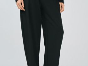 Брюки О-силуэта, Черный