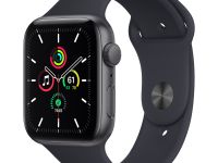 Смарт-часы Apple Watch SE 44mm (GPS+Cellular) Space Gray Aluminum Case with Midnight Sport Band (MKRR3)