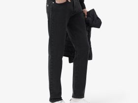 Мужские джинсы Lacoste приталенного кроя