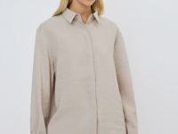 Блузка из модала, Бежевый