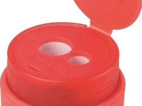 Точилка MILAN пластиковая, 2 отверстия, с контейнером Extension