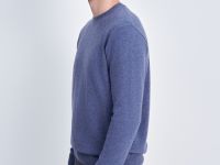 Джемпер прямого силуэта с округлым вырезом