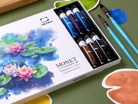 Набор акварели Малевичъ "Monet" 26 цв. по 12 мл