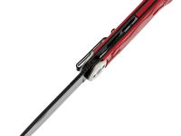 Складной нож Перемен Мысь BW, сталь 8Cr14MoV, рукоять FRN, красный