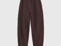 Трикотажные брюки для девочек, Коричневый