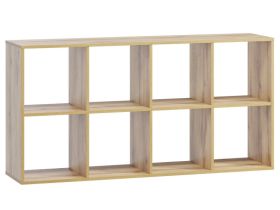 Стеллаж Кейн 1-75x149 Дуб Золотистый