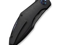 Складной нож WE Knife Krait, сталь M390, рукоять титан, черный