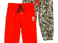 Брюки детские трикотажные для мальчиков, 2 пары в комплекте