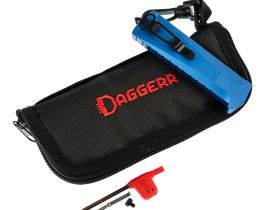 Автоматический нож Daggerr Кощей Blue BW, сталь D2, рукоять алюминий
