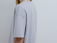 Футболка с 3D-вышивкой, Серый