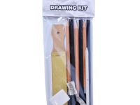 Набор для эскизов 12 предметов, в блистере