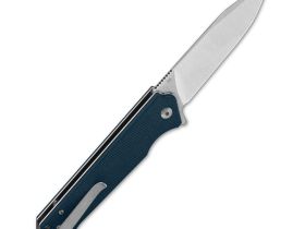 Складной нож QSP Mamba V2, сталь D2, рукоять микарта, синий