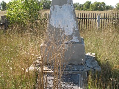 Братская могила советских воинов, погибших в период Сталинградской битвы