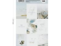 Наклейки бумажные MESHU "Sea breeze", 12*21см, 9 наклеек