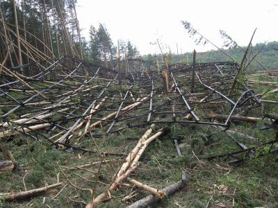 Опора ЛЭП конструкции инженера Шухова В.Г.