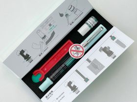 Ручка перьевая TWSBI ECO T, Мятно-голубой, F