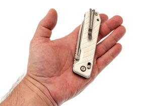Складной нож SRM Rubik Large сталь 14C28N, рукоять Ivory White G10