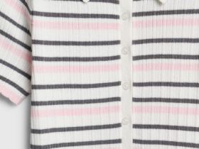 Джемпер с коротким рукавом для девочек, Розовый