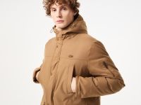 Мужская утеплённая парка Lacoste с капюшоном