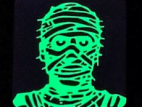 Патч Зомби, фиолетовый, StabWoodStone