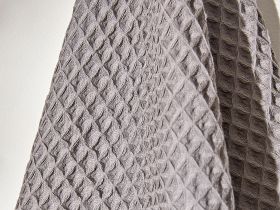 Полотенце вафельное Lorgo, гранит