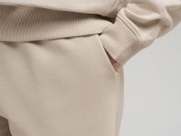 Толстовка объемного кроя из футера