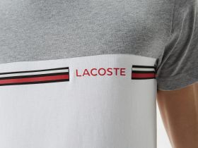 Мужская футболка Lacoste приталенного кроя