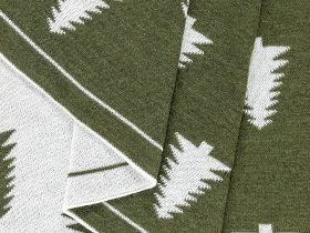 Плед Abete rosso, зеленый