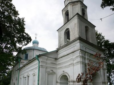 Церковь Никольская с колокольней в ограде