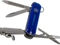 Нож-брелок Victorinox NailClip 580, 8 функций синий