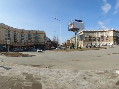 Историческая застройка середины XX века центральной части города Нижний Тагил