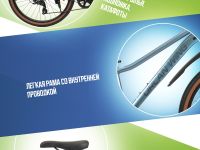 Подростковый велосипед Falcon Bike Orlan Wing Venus 26 2.0, год 2025, цвет Серый, ростовка 14