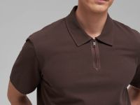 Поло regular fit из хлопка пике